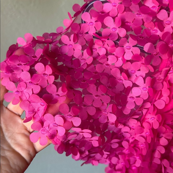 Anthropologie Somerset Mini Dress | Floral Appliqué Edition - Picture 6 of 11